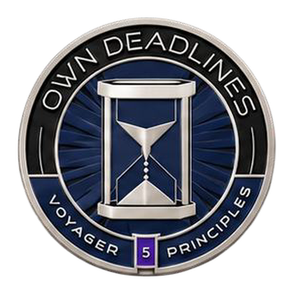 Challenge coin for Own Deadlines