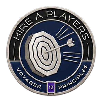 Challenge coin for Hire A Players